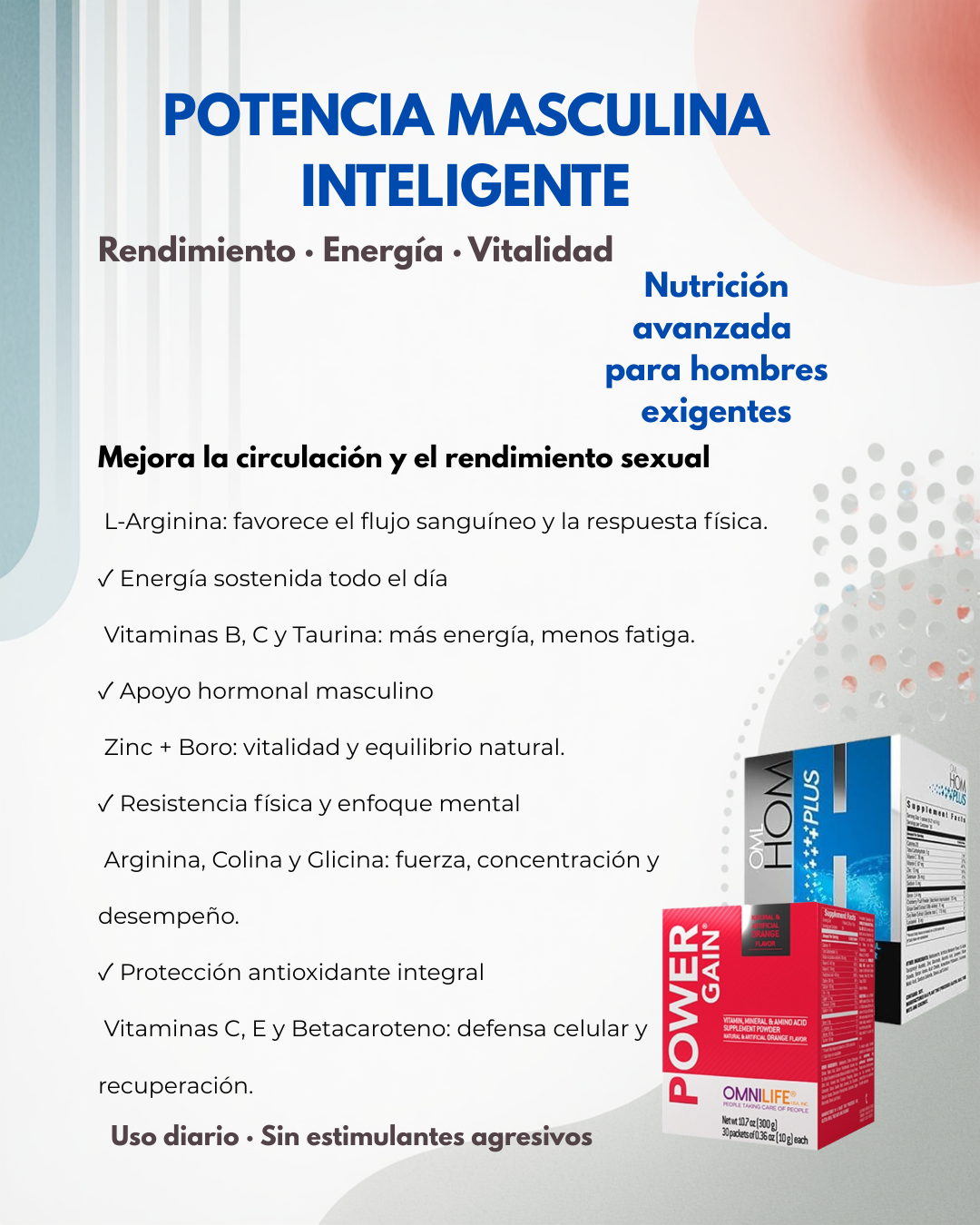 Pack POTENCIA MASCULINA INTELIGENTE