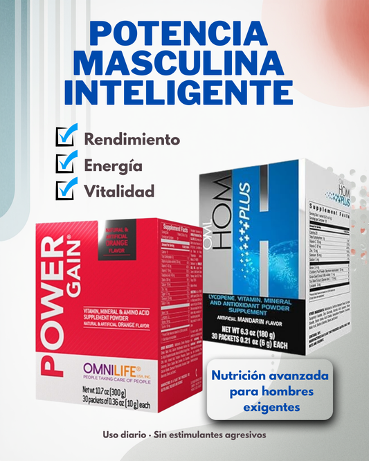 Pack POTENCIA MASCULINA INTELIGENTE