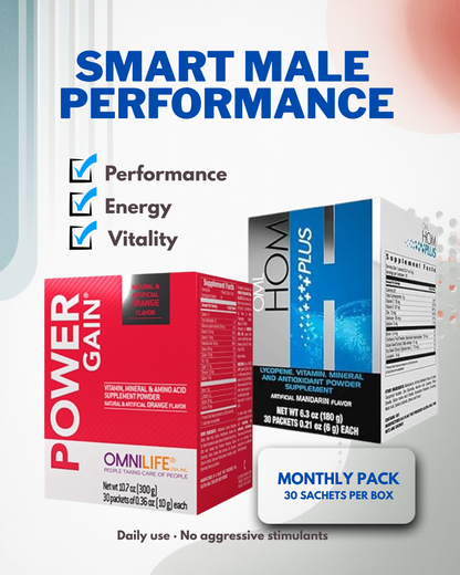 Pack POTENCIA MASCULINA INTELIGENTE